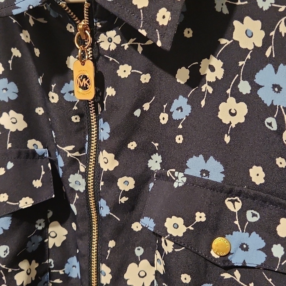 Michael Kors Blouse Flower Print - Picture 4 of 4